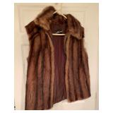 CARL HERMANN ZIPPER FUR VEST W/ ZIP OFF SLEEVES