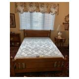 HARDROCK MAPLE BED W/ FRAME