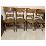 OAK CHAIRS STURDY