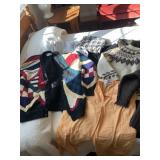 TALBOTS PEACH 12 PANTS, WOOL SWEATERS ETC.