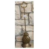 BRASS PINEAPPLE DOOR STOP 26"