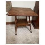 OAK TWO TIER TABLE NOT VERY STURDY