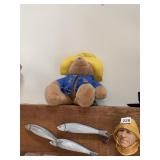 BLOSSOM ENGLISH FISHERMAN, FISH FIGURES, BEAR