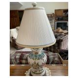 FLOWER DESIGN LAMP W/ SHADE