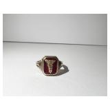 10K GOLD RING SZ. 6.5 - .1435 OZT