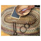 SALAD TONGS, IRON TONGS, BULL RING