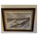 C. GRAHAM 1990 PRINT PA FROM GRAND VIEW AVENUE