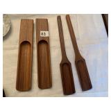 TEAK SALAD TONGS DANSK