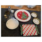 NAPKIN RINGS, COASTERS, SALTS, SPODE BOWL