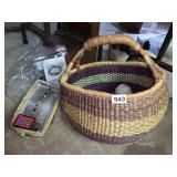 BASKET W/ BRACELET
