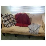 ANNE TAYLOR, PETER ENGLAND SWEATER, FLANNEL,
