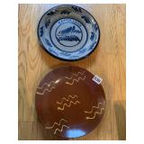 BOTANIC GARDEN PORT MERION PLATES, BOWLS WORN