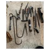VINTAGE TOOLS, FILES, ETC.