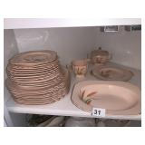 DISHES ROYAL CHINA SEBRING 11 DINNER, 14