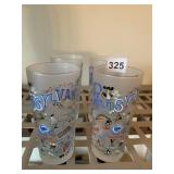 PENNSYLVANIA GLASSES SET OF 4