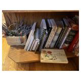 COOKBOOKS, AGLOW IN THE GARDEN