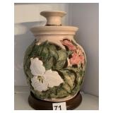 OPEN DESIGN CANDLE HOLDER SIGNED BASE