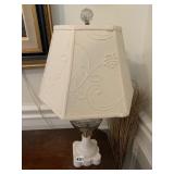 CONVERTED OIL LAMP PAPER SHADE