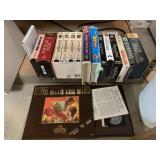 VHS GONE WITH THE WIND ETC.
