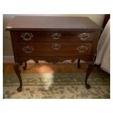 CHERRY NIGHTSTAND 2 DRAWER 29" H X 35" W X 19.5"