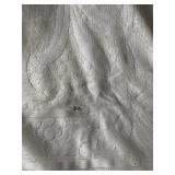 LARGE OVERLAY TABLECLOTH, WOOL BLANKET