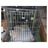 LARGEST DOG CAGE W/ INSERT UNUSED