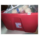 YARN RIBBON AND TOTE