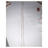 14K GOLD 28" LONG NECKLACE 7.71 GRAMS