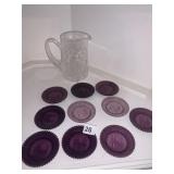 PURPLE AMETHYST PLATES