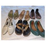 DANSK 2 PAIRS SANDALS AND MARY JANE SLIDE ONS ALL