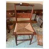 RUSH SEAT SIDE CHAIR