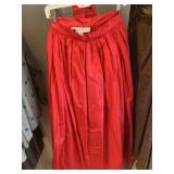 PINK SILK MALCOLM STARR SZ. 12 SKIRT