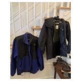 NORTH FACE JACKETS L AND XL