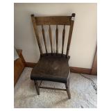 PLANK BOTTOM ARROW BACK CHAIR