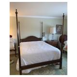 PENCIL 4 POSTER BED -82" H X 62" W