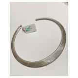 STERLING CHOCKER NECKLACE 1.465 OZT