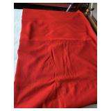 RED FELT 74" X 106" THICK FELT