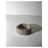 T & COMPANY MESH RING SZ. 7
