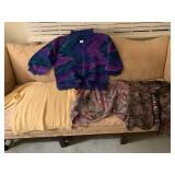 BENNINGTON SWEATER, 100% WOOL GREEN, ETC.