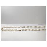 18" STRAND OF PEARLS W/ 14K FASTENER