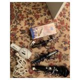 HAIR DRYER, CURLING IRON, NEW HOT/COLD PACK ETC.