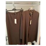 EILEEN FISHER L NEW 3 PC. OUTFIT 288.00 W/ TAGS