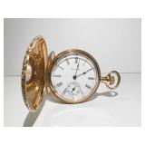 WALTHAM POCKET WATCH W/ SECOND HAND RUNNING 1.5"