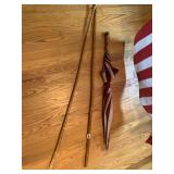 FLAG 50 STAR, WALKING STICK ETC.