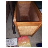 BOOKS AND MAGAZINE HOLDER