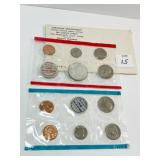 1968- P + D UNC PROOF SET