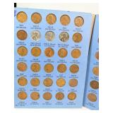 LINCOLN PENNY BOOK 1941 AND UP COMPLETE