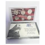 2006-S PROOF SILVER QUARTER SET