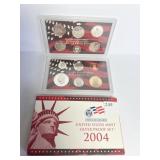 2004-S PROOF SILVER SET