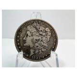 1881-0 MORGAN DOLLAR